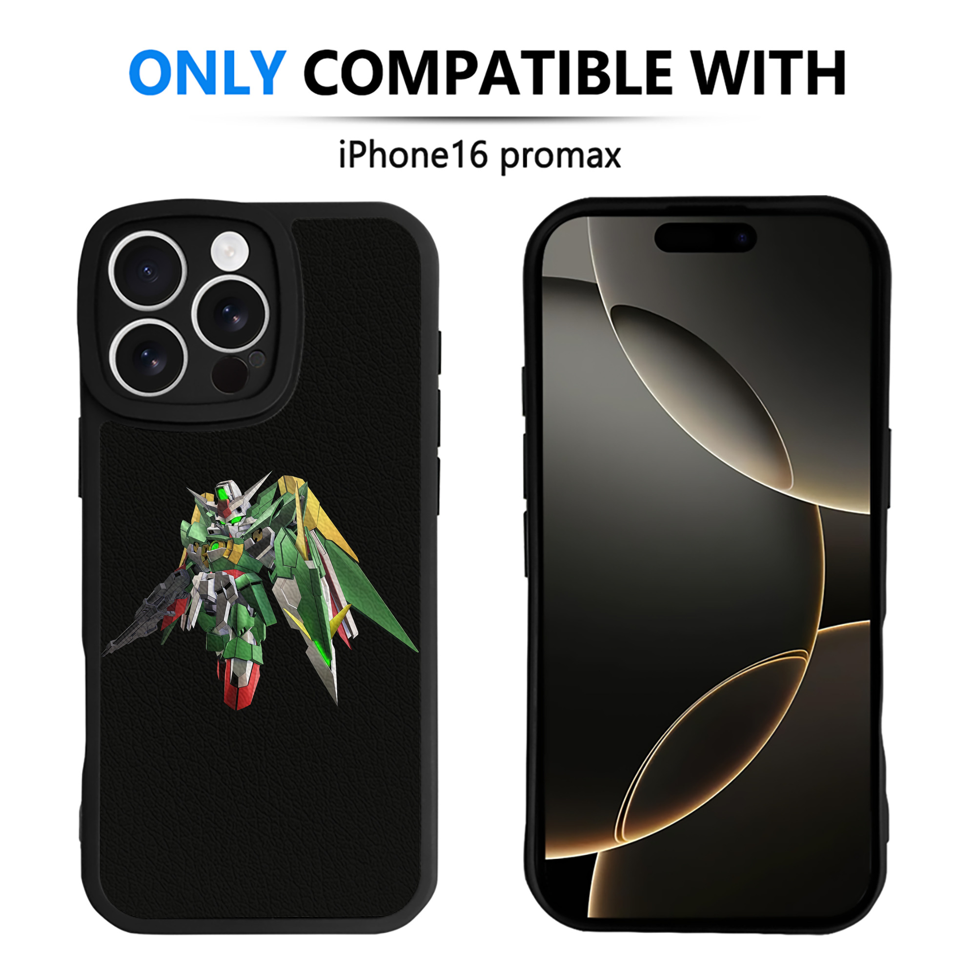 （画像用） 機動戦士ガンダム Mobile Suit Gundam 【iPhone 16シリーズ対応】シリコンスマホケース（レザー調） 材質：シリコン
